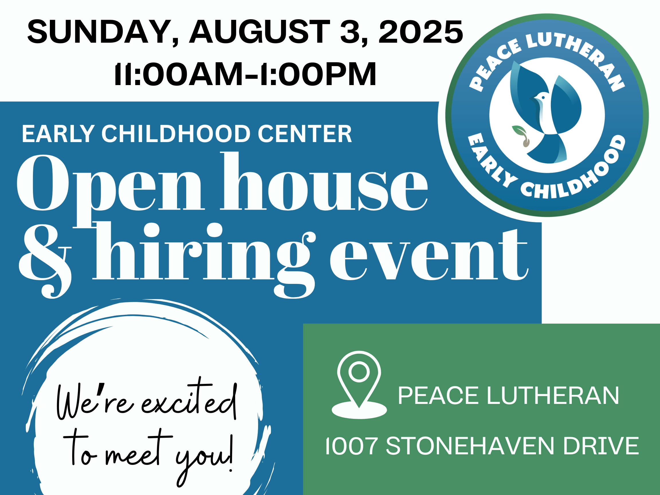 Open House & Hiring event