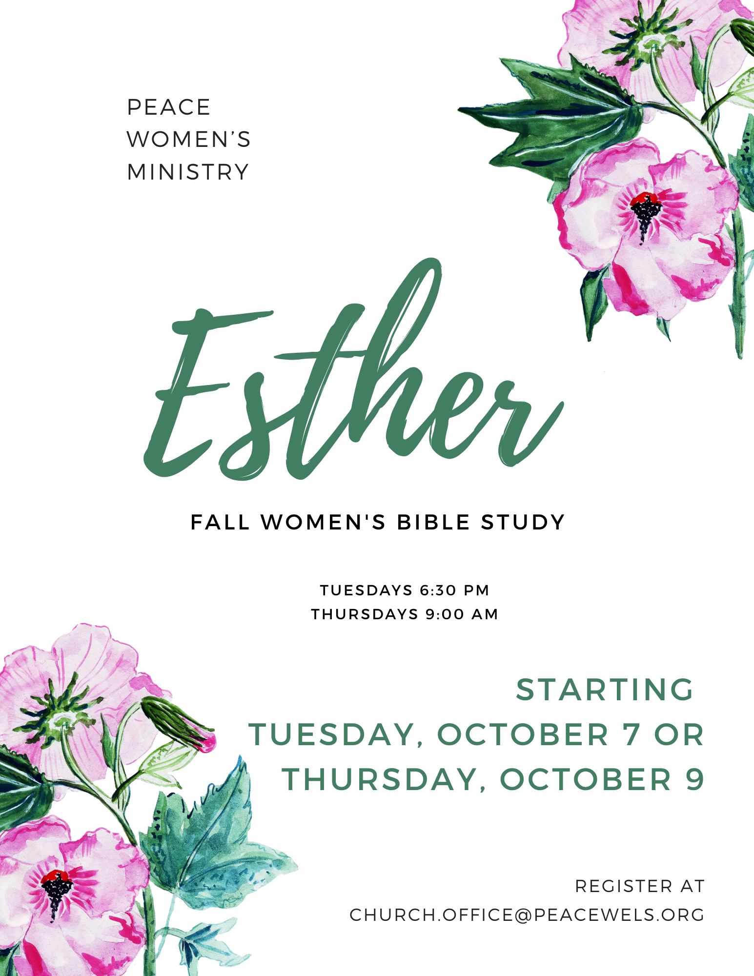 Women’s Bible Study