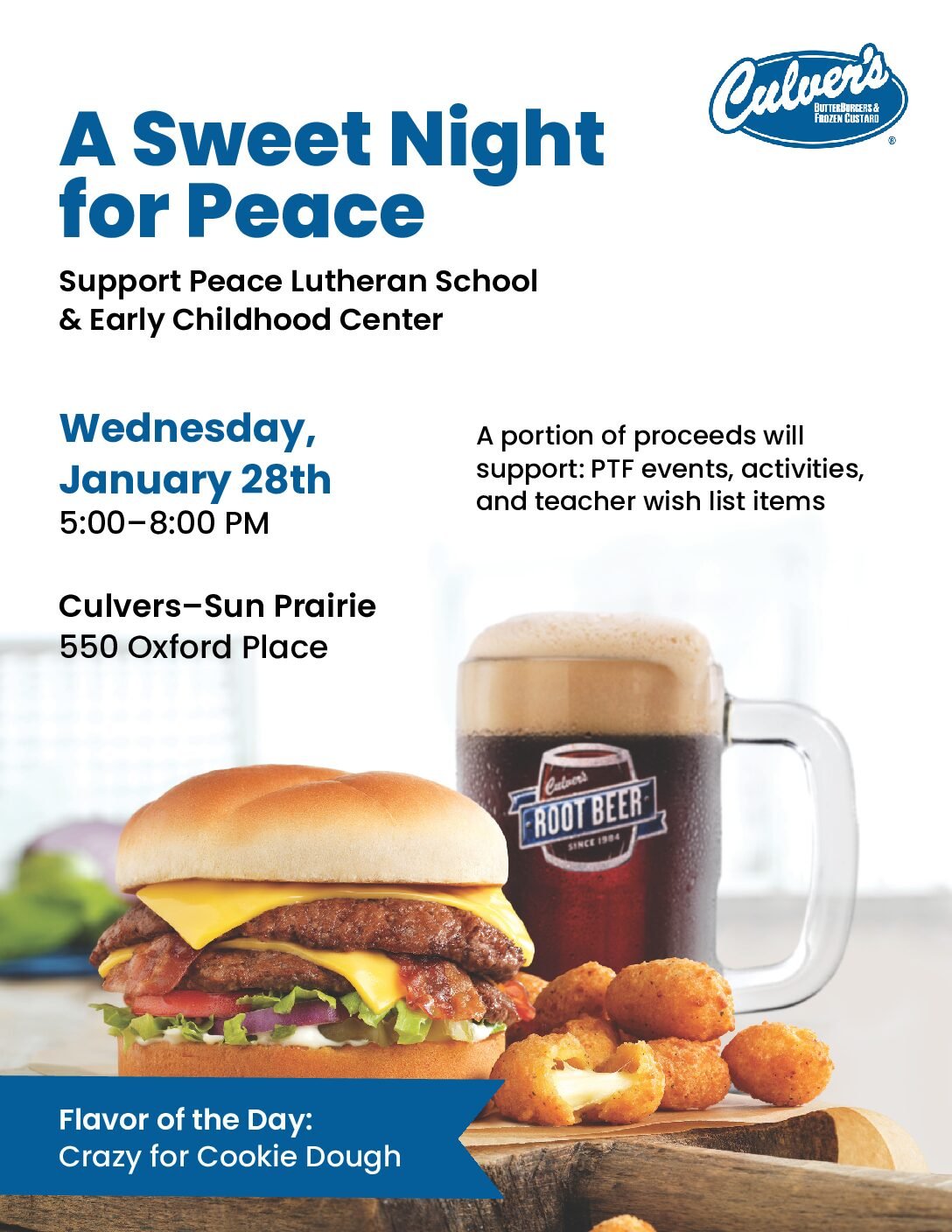 Culver’s Night!