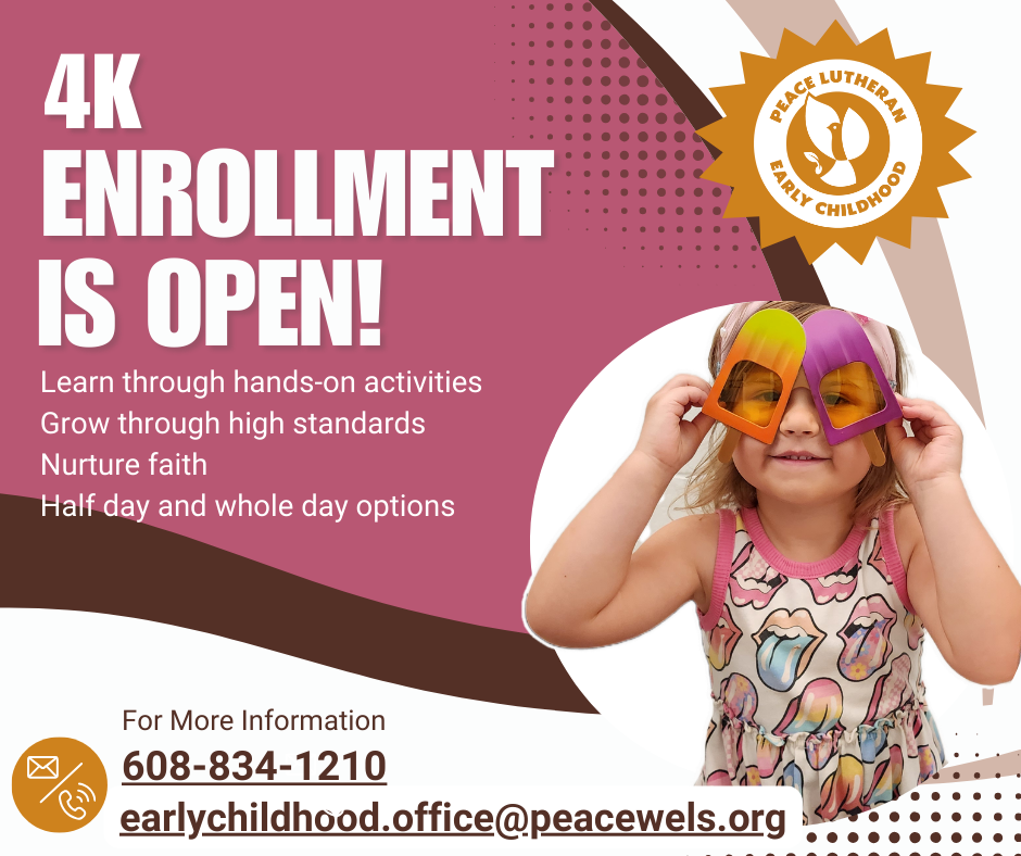 4K enrollment is open!