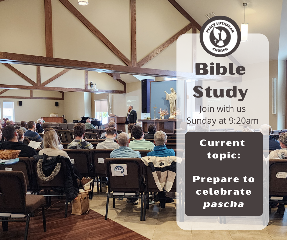 Sunday Bible Study: Prepare to celebrate ‘pascha’
