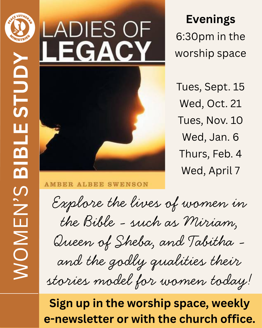 Women’s Bible Study – evening study