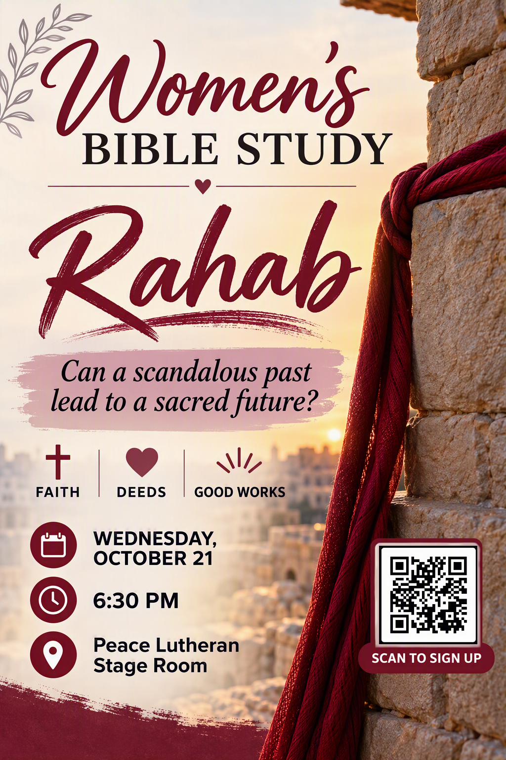 Women’s Bible Study – Rahab